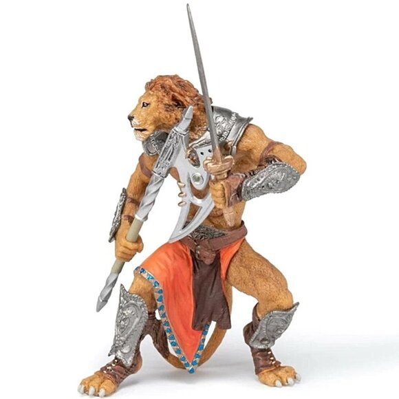 Lion‎ Mutant Figure - Hand Painted & Collectible Fantasy Toy - Picture 7 of 10
